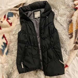 Bench Black Puffer Vest